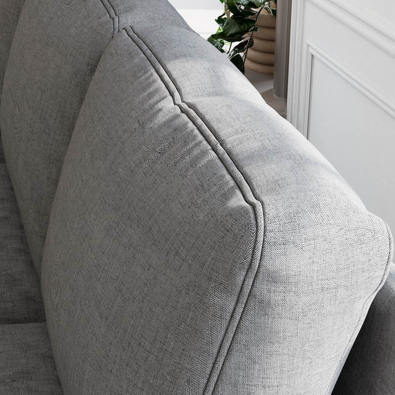 GDFStudio - Polyester 3-Piece Living Room Sofa Furniture Sets for Apartment