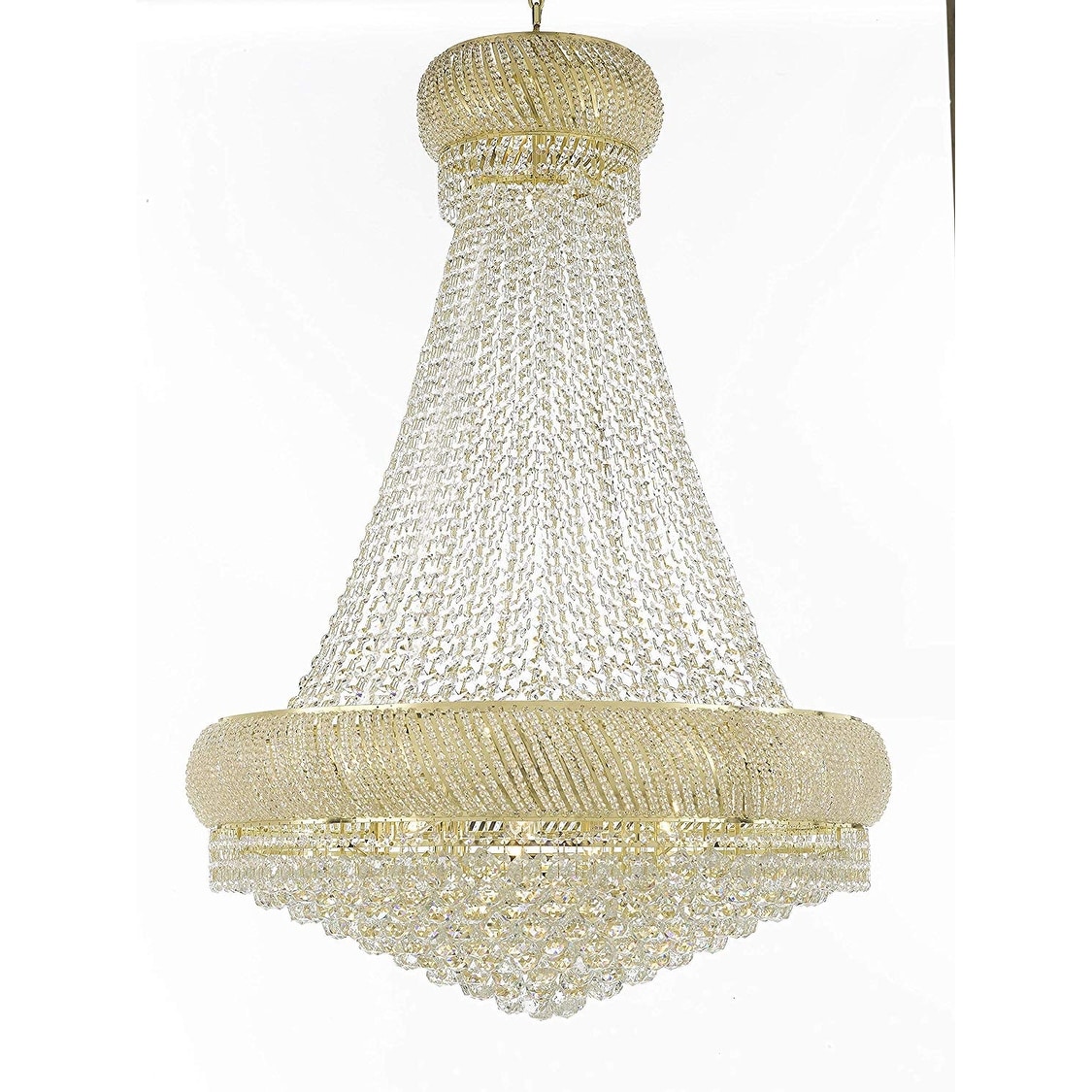 Nail Salon French Empire Crystal Chandelier Lighting -  27 Lights - Chandeliers For Bedrooms by Overstock.com