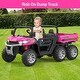 preview thumbnail 8 of 35, 24V 2 Seater Ride On Dump Truck with Remote Control Electric UTV Car