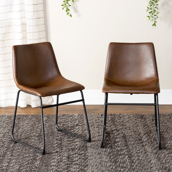 Carbon loft prusiner faux leather dining chair deals