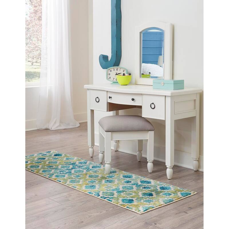 Contemporary Chorisia Collection Area Rug