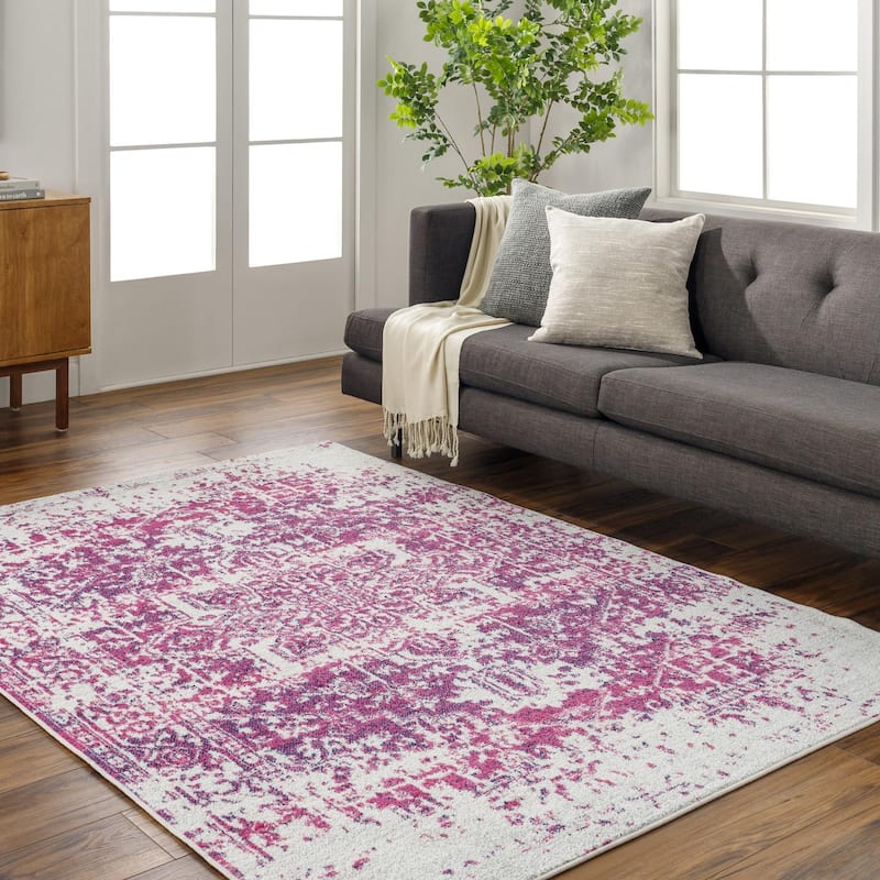 Livabliss Harput Updated Traditional Medallion Area Rug