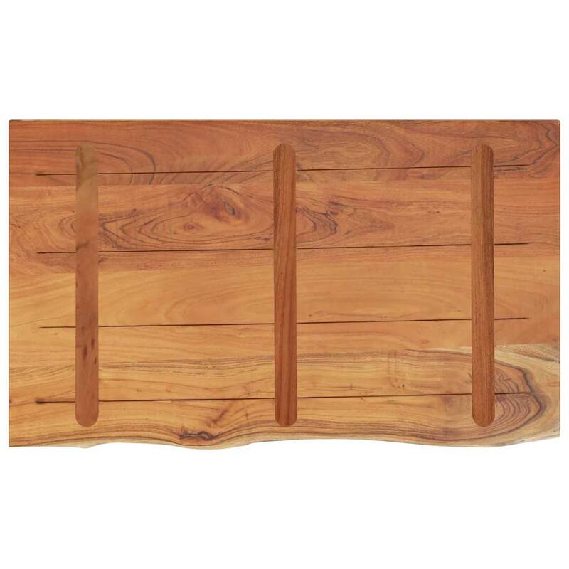 vidaXL Wall Shelf Solid Acacia wood in Durable