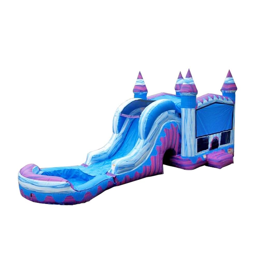 JumpOrange Fantastic Commercial Grade Bounce House Water Slide with Detachable Pool for Kids & Adults (with Air Blower)