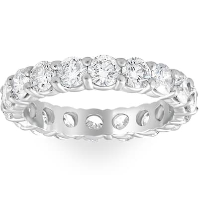 3ct Real Diamond Eternity Anniversary Wedding Ring