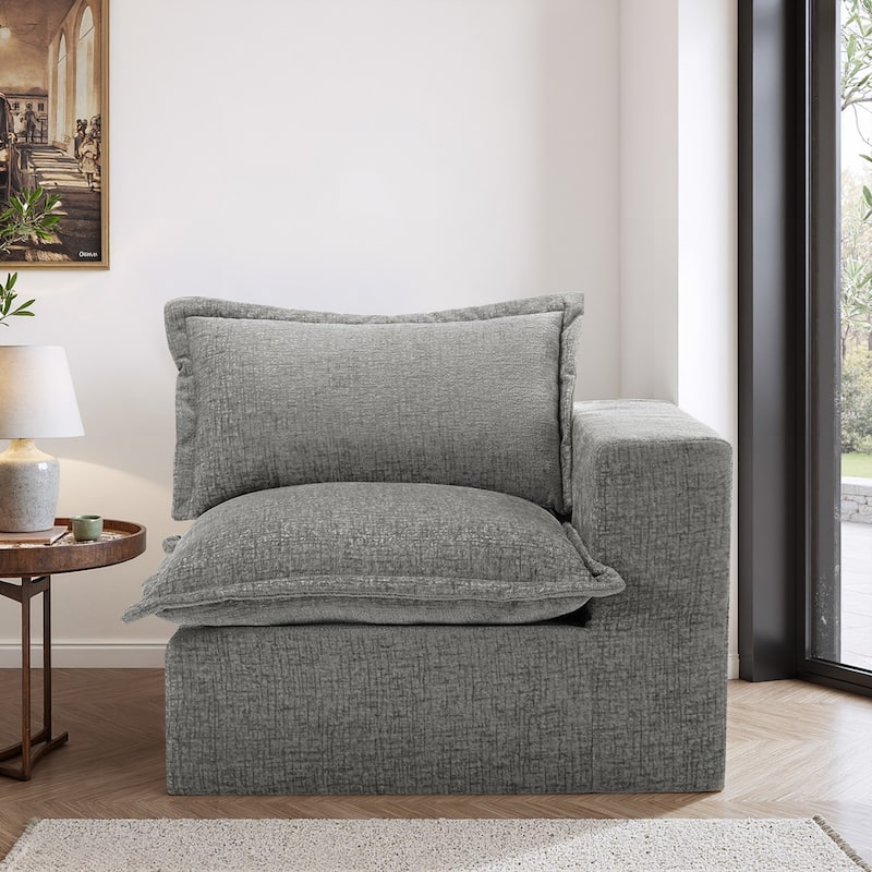 Comfy Cloud Couch Plush Modular Sectional Sofa For Living Room