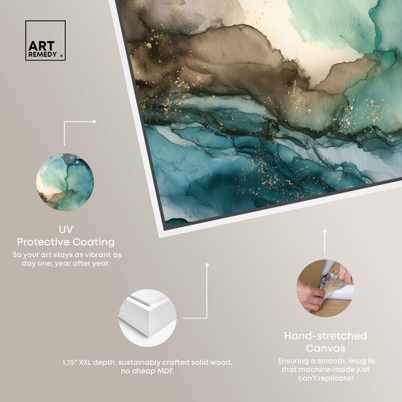 Veiled Inlet Canvas by Art Remedy