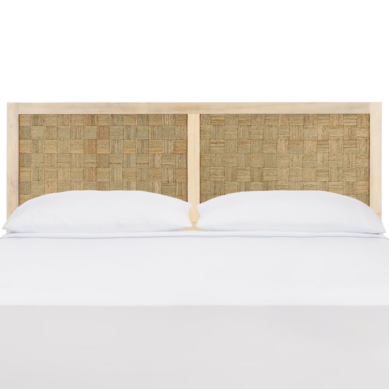 SAFAVIEH Home Halvor Natural Rattan Headboard