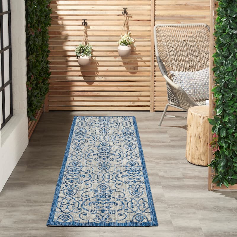 Nourison Garden Party Trellis Indoor/Outdoor Area Rug