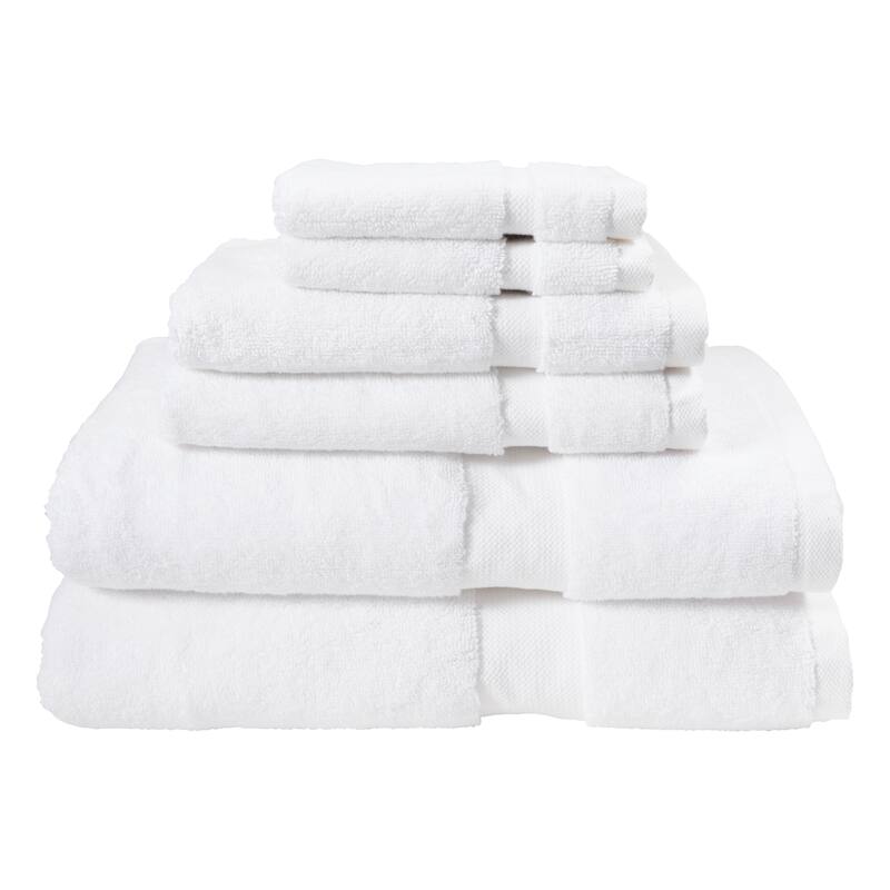 Canopy Lane 6-Piece Bath Towel Set - White