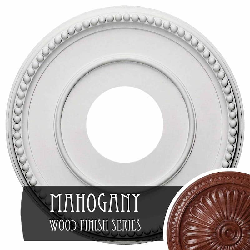 12 1/2"OD x 3 7/8"ID x 3/4"P Bradford Ceiling Medallion