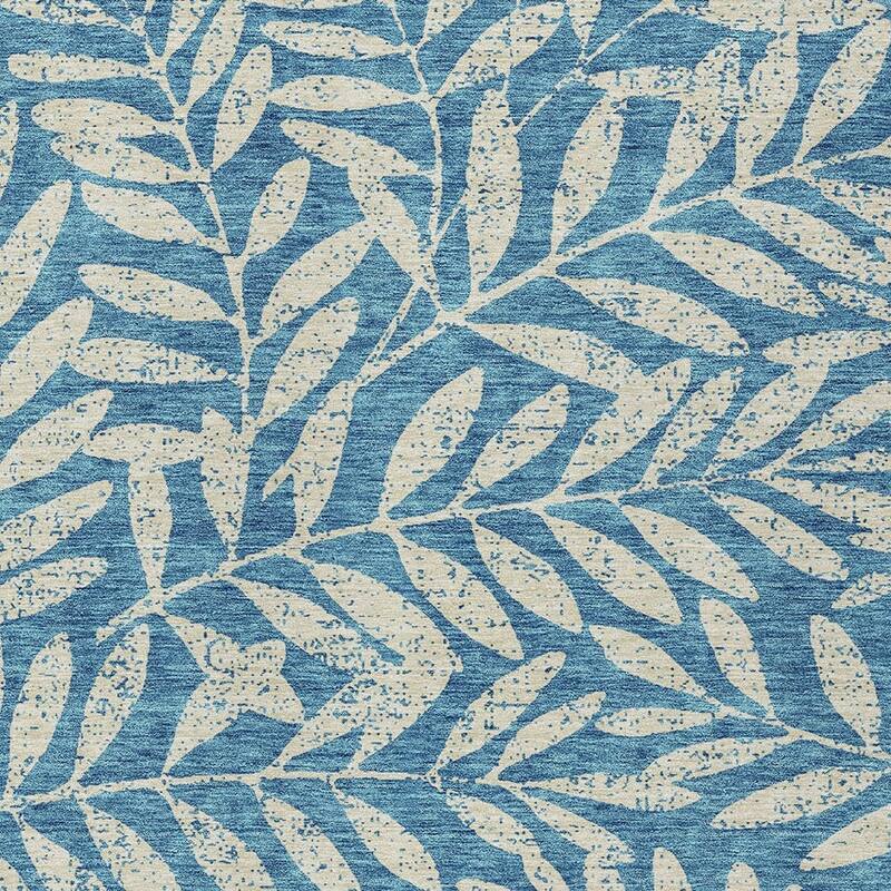 HomeRoots Floral Transitional Rectangle Outdoor Rug