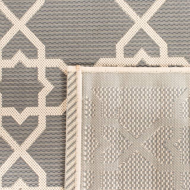 SAFAVIEH Courtyard Lawanda Trellis Indoor/ Outdoor Waterproof Patio Backyard Rug