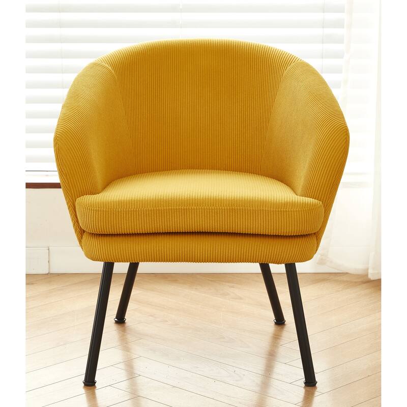 Mid Century Modern Upholstered Living Room Accent Chair
