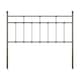 Hillsdale Furniture Providence Traditional Spindle Metal Headboard
