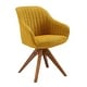 preview thumbnail 55 of 56, Art Leon Modern Wood Swivel Chair with Oak Legs