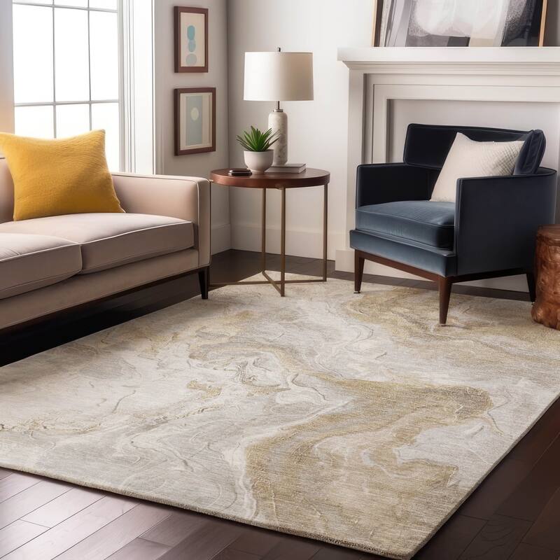 Premium Washable Super Soft Glam Modern Mayfield Rug