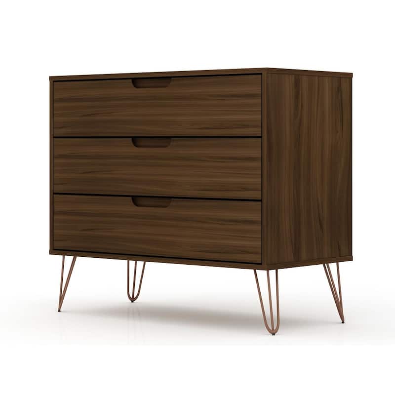 Bandene Mid-century Modern 3-drawer Dresser