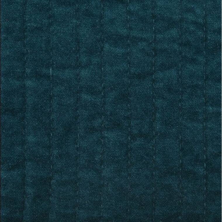 HiEnd Accents Stonewashed Cotton Velvet Quilted Euro Sham, 27" x 27", 1PC