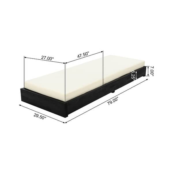 dimension image slide 5 of 6, Christopher Knight Home - Ian Set of 4 Outdoor Chaise Lounge, Acacia Wood Adjustable Reclining & Water-Resistant Cushion