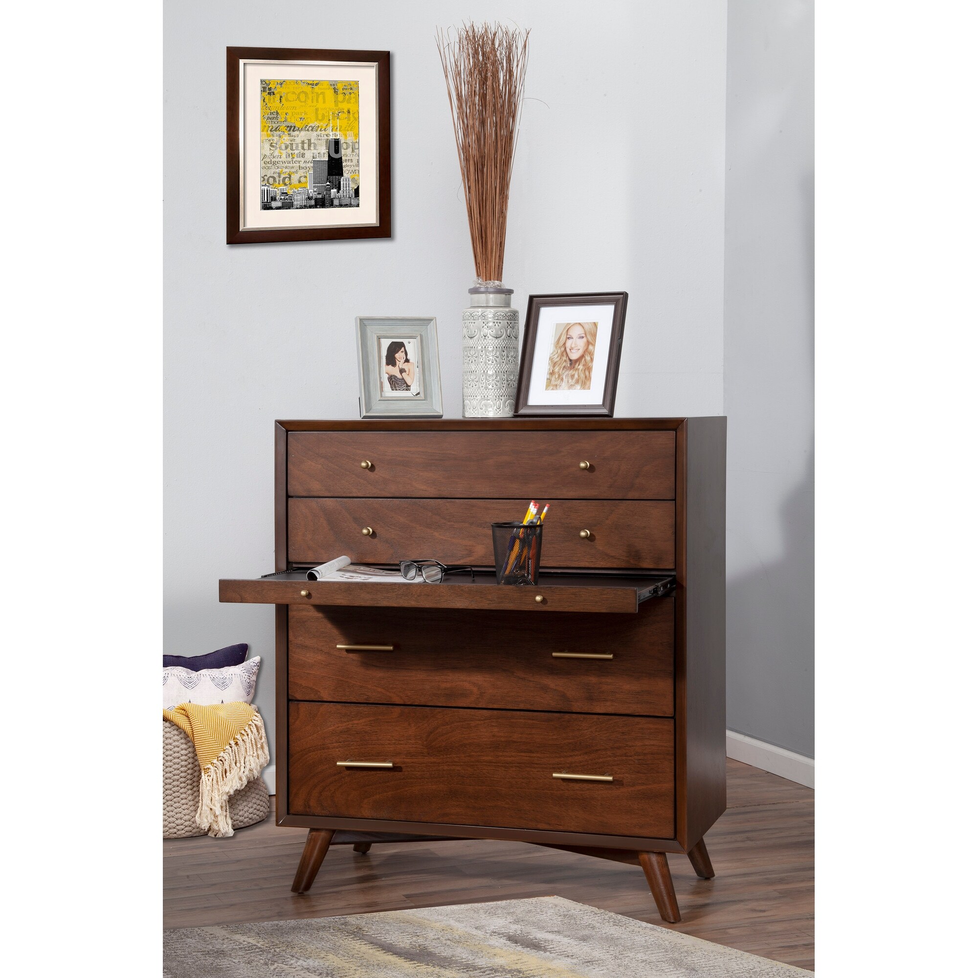 Alpine furniture deals flynn nightstand