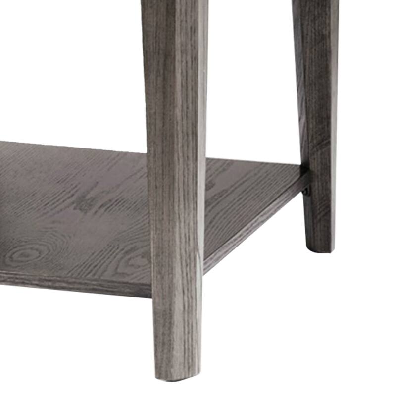 Chromcraft Peter Revington End Table in Gray Finish