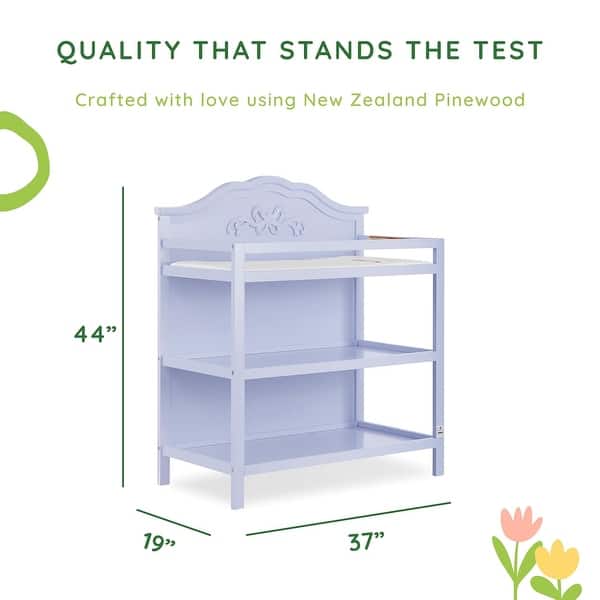dimension image slide 1 of 3, Sweetpea Baby Jasmine Changing Table