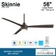 preview thumbnail 8 of 20, Minka Aire Skinnie 3 Blade 56 Inch Ceiling Fan With LED Light