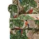 preview thumbnail 31 of 46, Epimethis Traditional Fabric Accent Armchair with Turned Legs by HULALA HOME