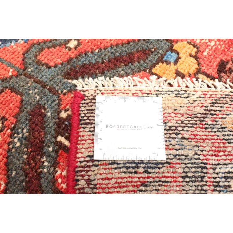 ECARPETGALLERY Hand-knotted Kayseri Vintage Red Wool Rug - 4'0 x 6'5