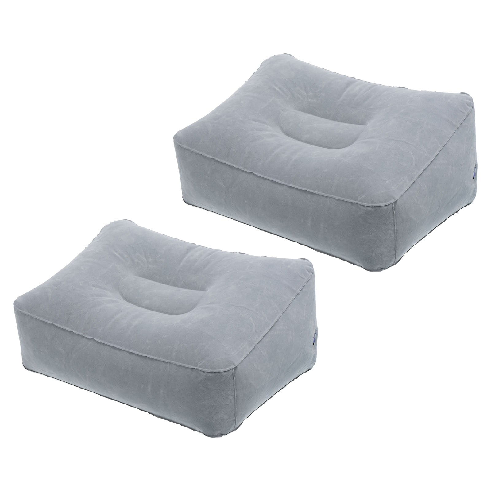 2pcs Travel Foot Rest Pillow Inflatable Foot Rest Mat Leg Rest Pillow - Bed  Bath & Beyond - 37769249