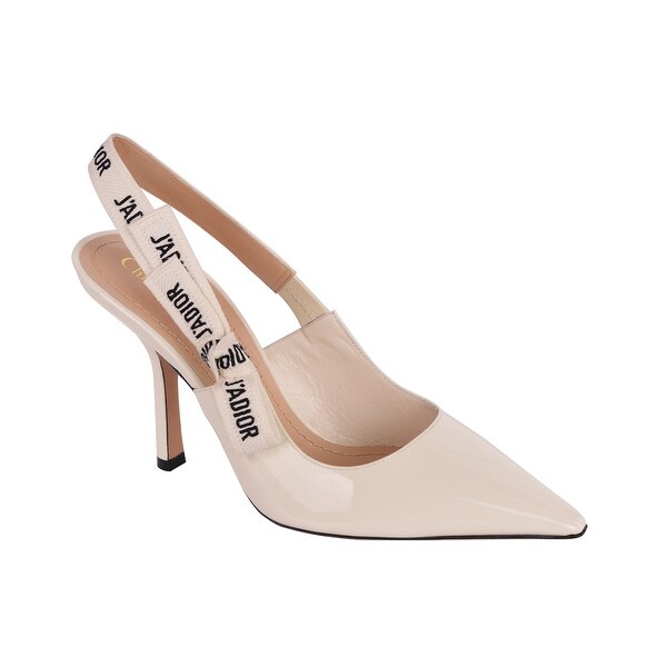 Dior Womens Ivory Patent Leather J 
