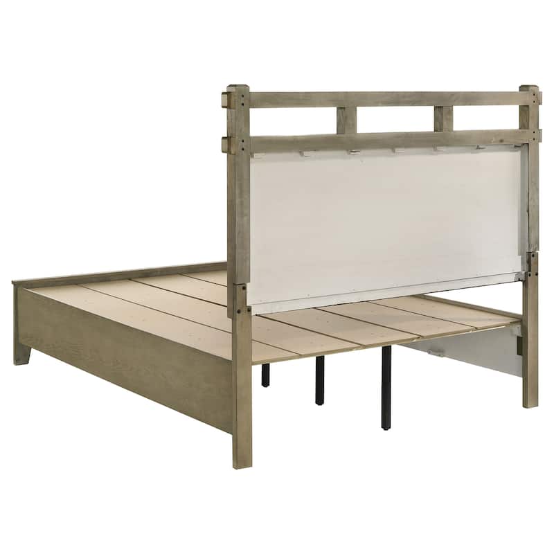 Hazlewood 59-inch Storage Bed Vineyard Oak
