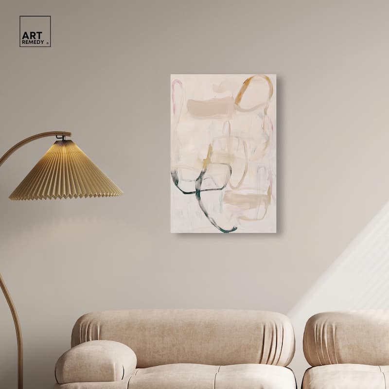 Faded Outlines I Canvas by Art Remedy, Gallery Wrapped
