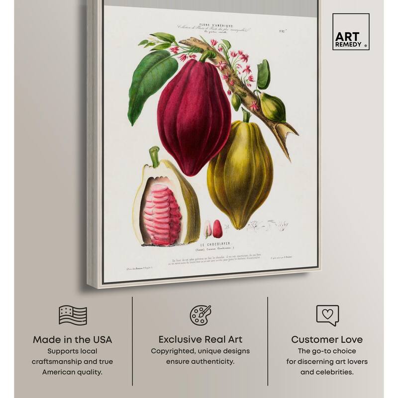 Cocoa Cacao by Etienne Denisse Canvas by Art Remedy