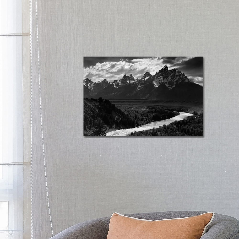 iCanvas "Grand Teton II" by Ansel Adams Canvas Print
