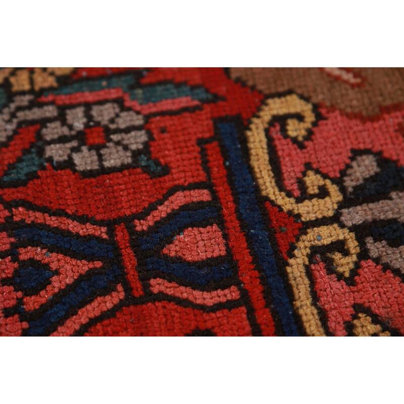 Hand Knotted Oriental 100% Wool Carpet Traditional Geometric Red Bakhtiari Area Rug - 18' 0'' X 12' 9''