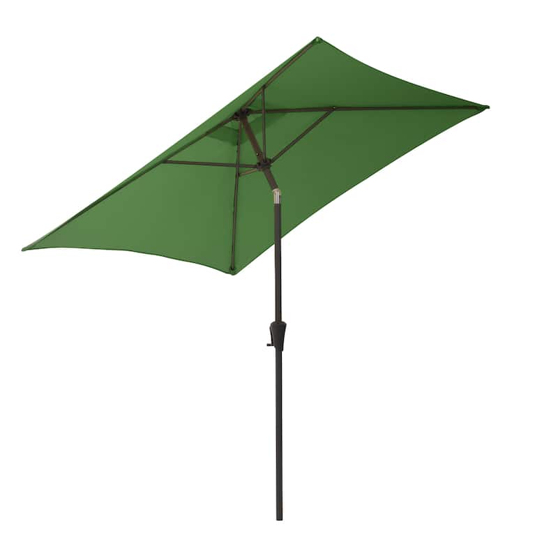 6.5ft Square Tilting Patio Umbrella