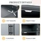 preview thumbnail 9 of 30, Roomfitters 71 Inch Freestanding Kitchen Pantry with 8 Pull-Out Trays and Door Shelves, Shaker Cabinet
