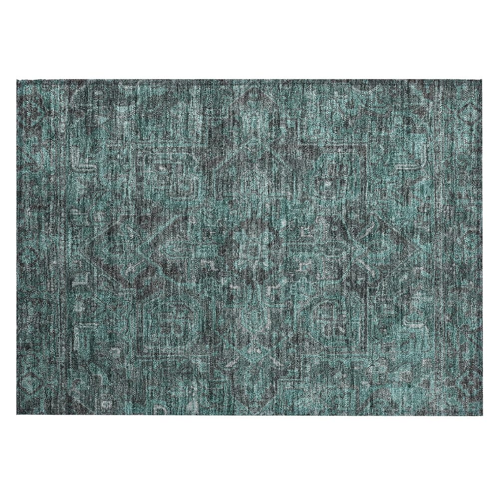 Dafi Oriental Weather Resistant Heritage-Inspired Outdoor Rug
