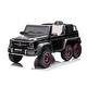preview thumbnail 1 of 4, KidRock's Smooth Electric Ride: 6-Wheel Shock Absorbers, Leather Seats Kids - Black