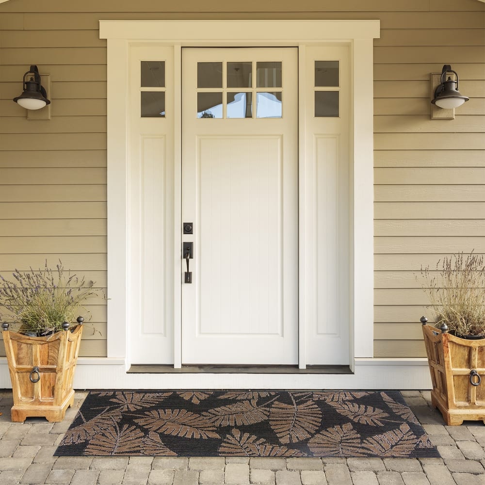 Reyn Spooner Tradewinds Hawaiian Tropical UV Protected Polypropylene Flatweave Indoor/ Outdoor Area Rug Collection