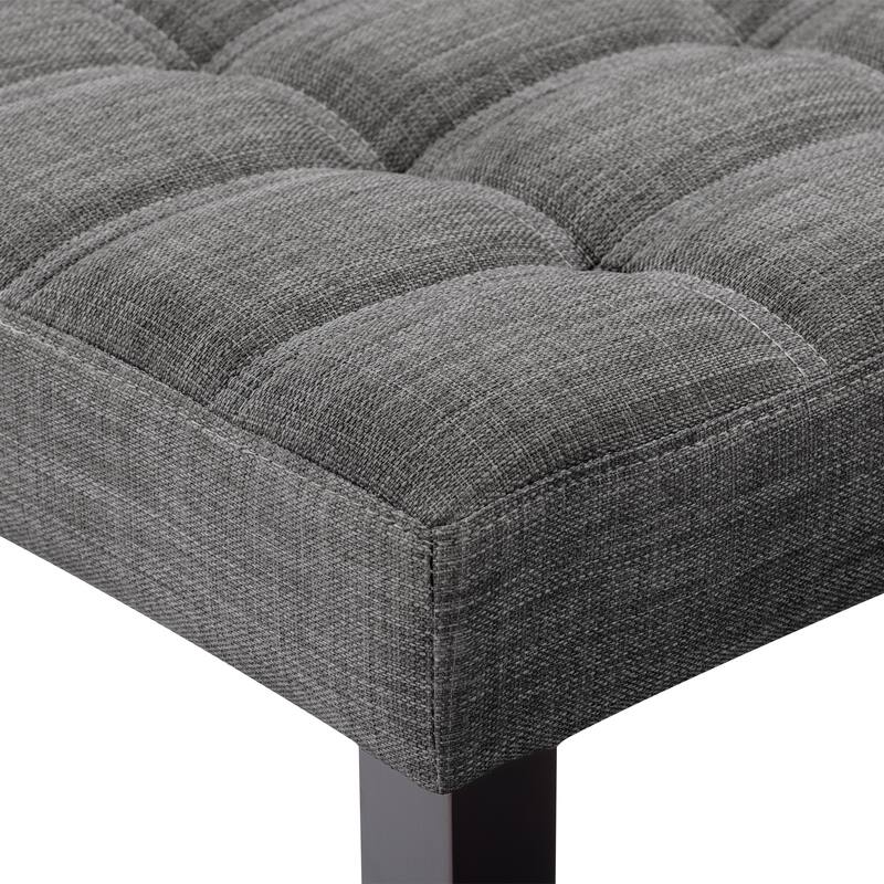 CorLiving California Fabric Tufted Bench