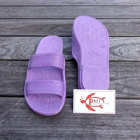 Pali Hawaii Jandals PURPLE with Certificate of Authenticity