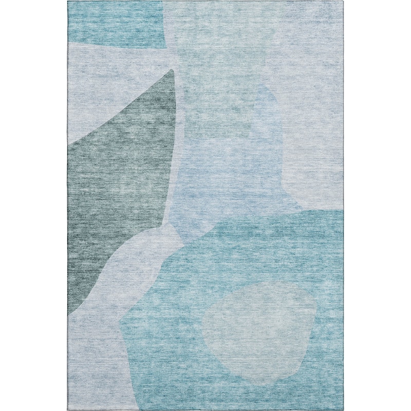 Premium Washable Super Soft Contemporary Geometric Mayfield Rug
