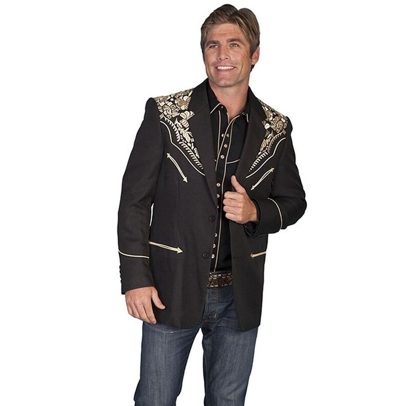 scully western blazer