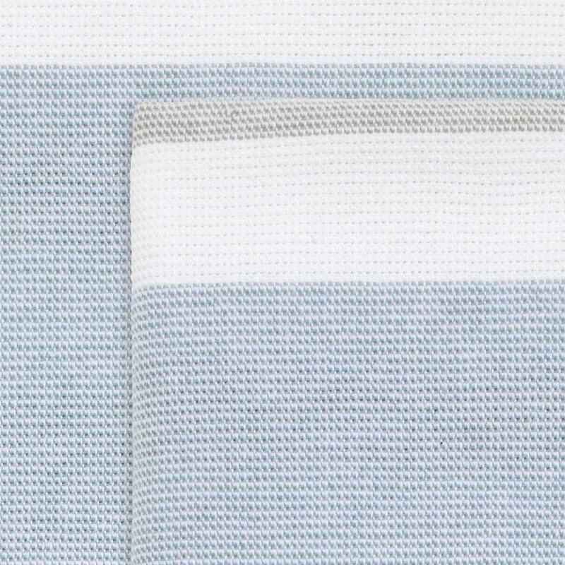 Izod Clubhouse Stripe Blue 2-Pack Hand Towel Set - Hand Towel 2pk Set