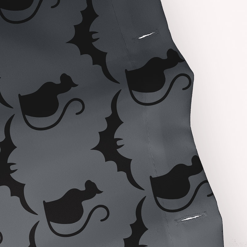 Cats and Bats Shower Curtain