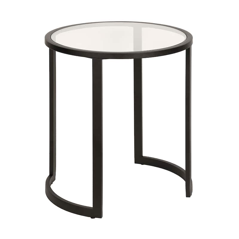 Mitera 20" Wide Round Side Table - 20" Wide