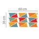 preview thumbnail 4 of 3, Walplus Colorful Party Flag Shaped Wall Sticker Nursery Decor Decal